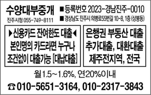 신용카드 잔여한도 대출 / 은행권 부동산 대출
